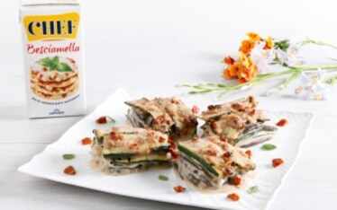 Millefoglie di zucchine e melanzane