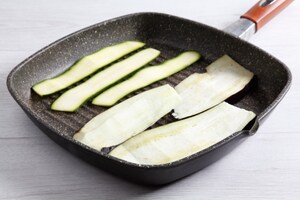 Preparazione Millefoglie di zucchine e melanzane - Fase 1