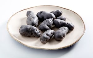 Preparazione Patate viola al forno test adv - Fase 1