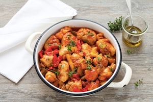 Preparazione Pollo ai peperoni - Fase 3