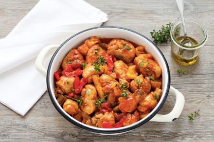 Preparazione Pollo ai peperoni - Fase 3 Preparazione Pollo ai peperoni - Fase 3