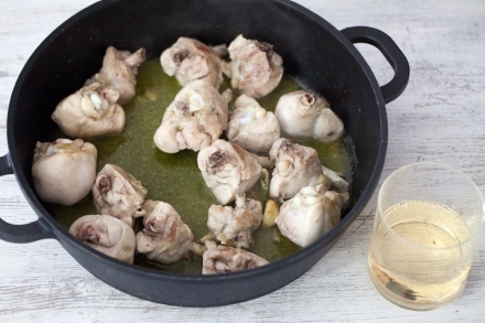 Preparazione Pollo ai peperoni - Fase 2 Preparazione Pollo ai peperoni - Fase 2