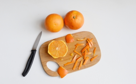 Preparazione Rombo all'arancia - Fase 1 Preparazione Rombo all'arancia - Fase 1