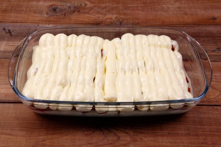 Preparazione Tiramisù meringata  - Fase 4 Preparazione Tiramisù meringata  - Fase 4