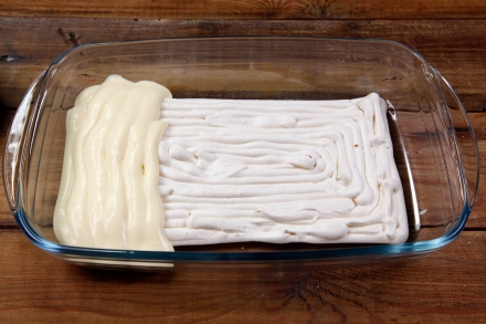 Preparazione Tiramisù meringata  - Fase 3 Preparazione Tiramisù meringata  - Fase 3