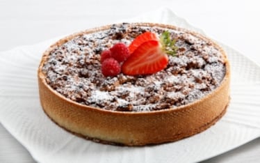 Torta amaretti, ricotta e cioccolato