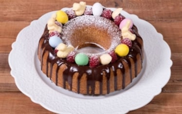 Torta pasquale mele e limone 