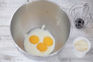 Preparazione Torta sette vasetti salata - Fase 1
