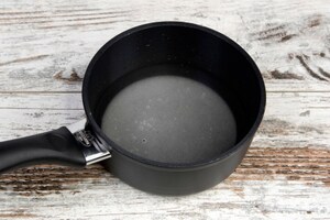 Preparazione Torta veloce panna e fragole - Fase 1