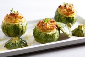 Preparazione Zucchine tonde ripiene - Fase 5