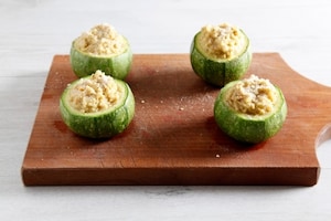 Preparazione Zucchine tonde ripiene - Fase 4