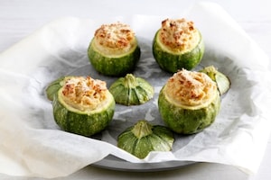 Preparazione Zucchine tonde ripiene - Fase 4