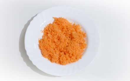 Preparazione Bundt cake alle carote - Fase 2 Preparazione Bundt cake alle carote - Fase 2