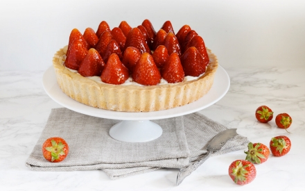 Preparazione Crostata di fragole fresche - Fase 4 Preparazione Crostata di fragole fresche - Fase 4
