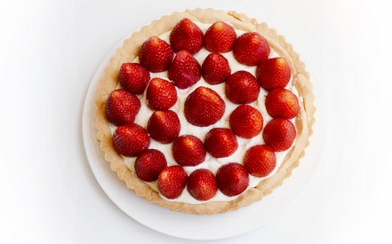 Preparazione Crostata di fragole fresche - Fase 3 Preparazione Crostata di fragole fresche - Fase 3