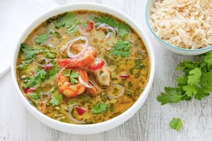 Preparazione Curry verde thai di gamberi - Fase 5