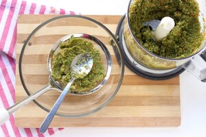 Preparazione Dado granulare di verdure estive - Fase 1