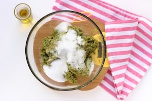 Preparazione Dado granulare di verdure estive - Fase 2