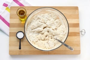 Preparazione Focaccia all'origano - Fase 1