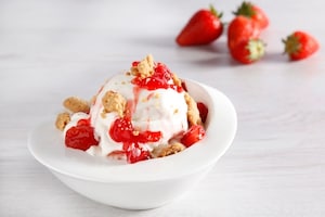 Preparazione Gelato pane burro e marmellata - Fase 5