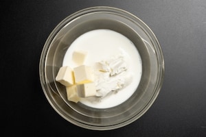 Preparazione Japanese cheesecake - Fase 1