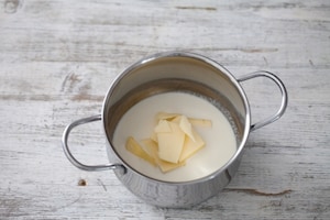 Preparazione Japanese cheesecake - Fase 2