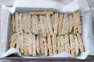 Preparazione Melanzane croccanti al forno - Fase 2