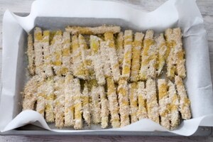 Preparazione Melanzane croccanti al forno - Fase 3