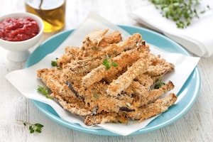 Preparazione Melanzane croccanti al forno - Fase 3