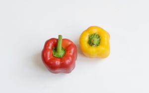 Preparazione Peperoni in padella - Fase 1