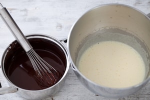 Preparazione Torta al cioccolato e ciliegie - Fase 2