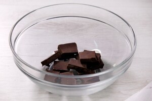 Preparazione Bicchierino ai due cioccolati - Fase 1