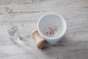 Preparazione Bundt cake allo zafferano e cioccolato bianco - Fase 1