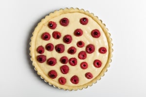 Preparazione Crostata con farina di riso e frangipane ai frutti rossi - Fase 3