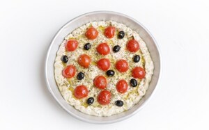 Preparazione Focaccia con pomodorini ripiena - Fase 3