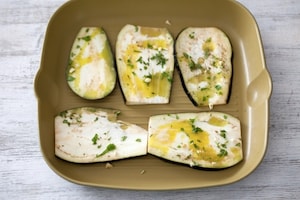 Preparazione Mozzarelle in carrozza con melanzane alla menta  - Fase 3