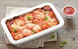 Patate, pomodoro e pancetta al forno