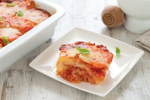 Preparazione Patate, pomodoro e pancetta al forno - Fase 4