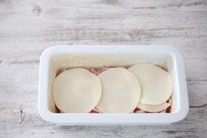 Preparazione Patate, pomodoro e pancetta al forno - Fase 3