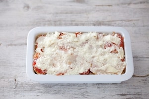 Preparazione Patate, pomodoro e pancetta al forno - Fase 3