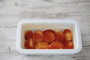 Preparazione Patate, pomodoro e pancetta al forno - Fase 2