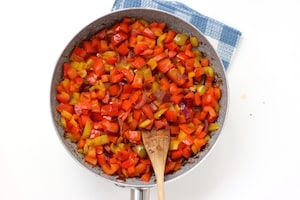 Preparazione Paté di peperoni e basilico - Fase 2