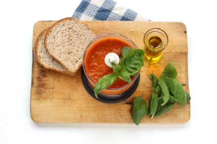 Preparazione Paté di peperoni e basilico - Fase 2 Preparazione Paté di peperoni e basilico - Fase 2