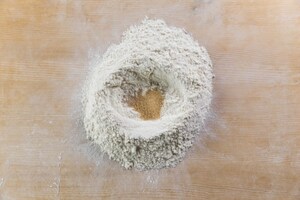 Preparazione Pizza margherita in padella - Fase 1