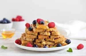 Preparazione Barrette di French toast al forno - Fase 4