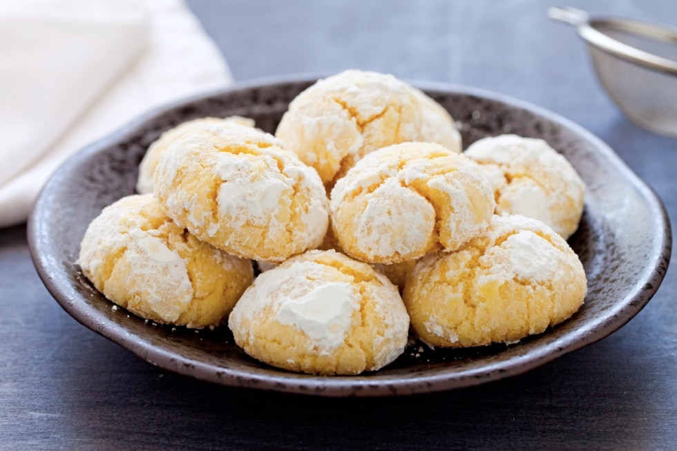 Biscotti morbidi al limone ricetta