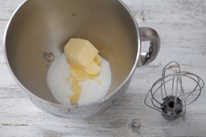 Preparazione Biscotti morbidi al limone - Fase 1