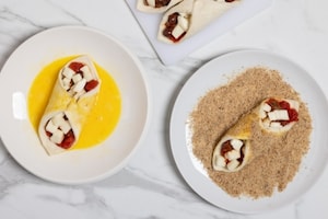 Preparazione Cannelloni di pancarré al forno - Fase 4