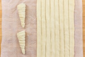 Preparazione Cannoncini alla panna - Fase 1