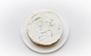 Preparazione Cheesecake al salmone e rucola - Fase 3